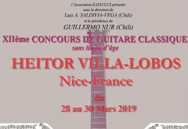 Profesor Guillermo Nur presidirá jurado del Concurso Internacional de Guitarra “Heitor Villa-Lobos” - Foto 2