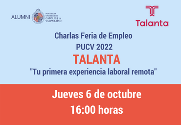 Charlas Feria de Empleo PUCV 2022: Talanta
