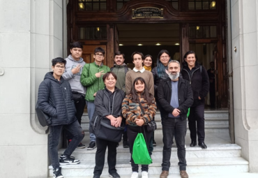 Estudiantes de la Corporación Hipoacusia de Chile visitaron la Casa Central