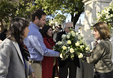 GALERÍA: Homenaje a familia fundadora de la PUCV