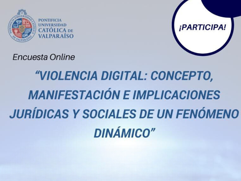 PUCV invita a participar de encuesta online sobre violencia digital