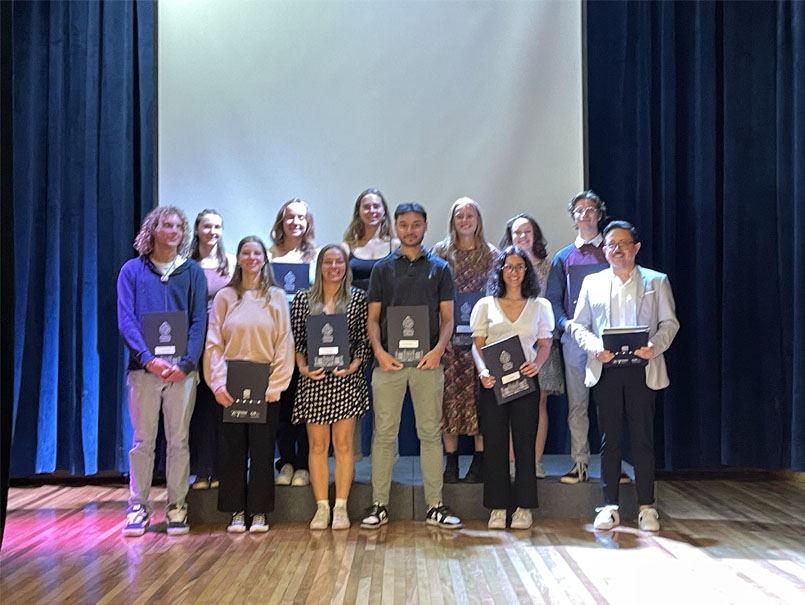 Alumnas y alumnos extranjeros culminan su periodo de intercambio