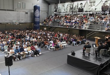 Más de 4 mil nuevos estudiantes participan en inédita jornada musical en la PUCV