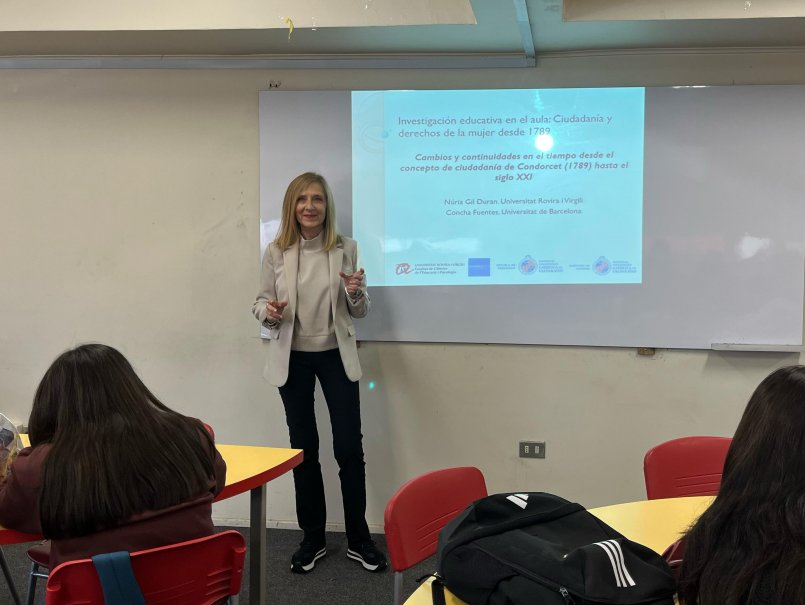 Experta en educación patrimonial de la Universidad Rovira i Virgili realiza pasantía