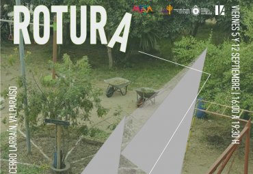 Estudiantes del Instituto de Arte realizan intervención en Cerro Larraín