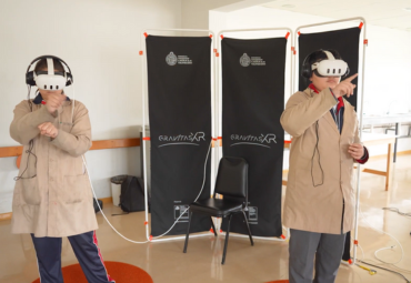 Futuras profesoras PUCV presentan experiencia VR en Villa Alemana