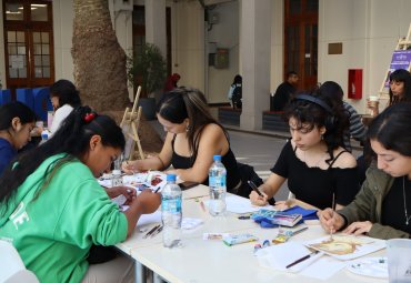 Universidad realizó primer Encuentro de Pintura in situ para imaginar la equidad de género