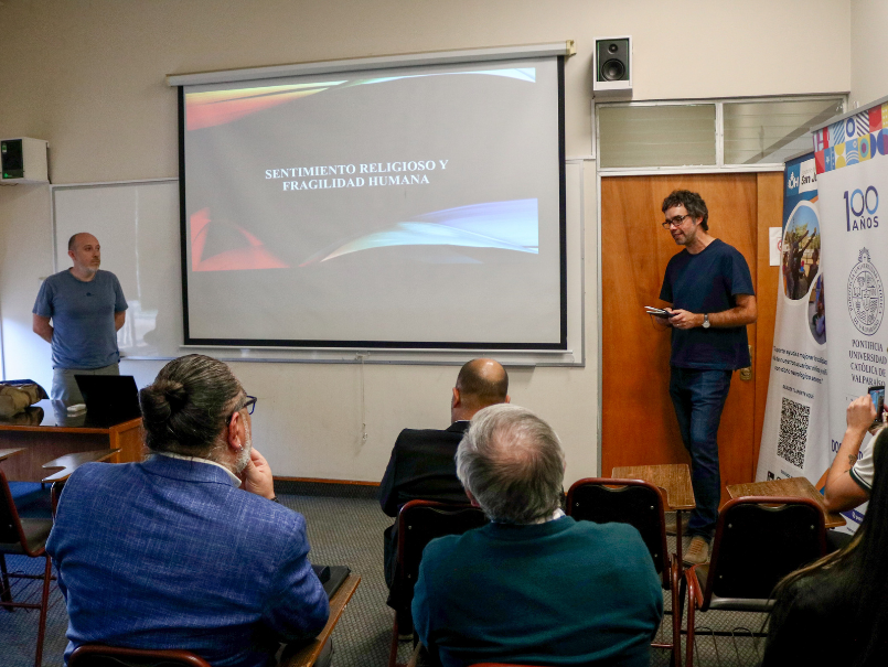 Conversatorio sobre fragilidad humana inaugura convenio entre postgrados del Instituto de Filosofía y Sanatorio Marítimo