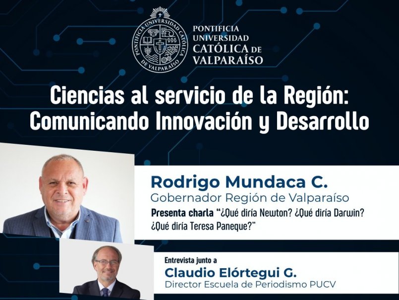 PUCV realizará conversatorio sobre estrategia de Ciencia, Tecnología e Innovación Regional