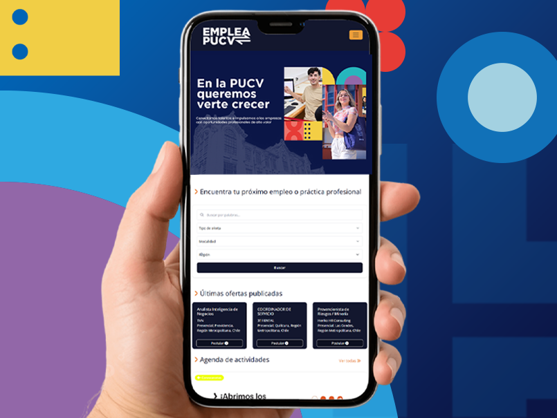 Conoce el nuevo Portal de Empleos y Prácticas PUCV que ofrece asistencia con Inteligencia Artificial