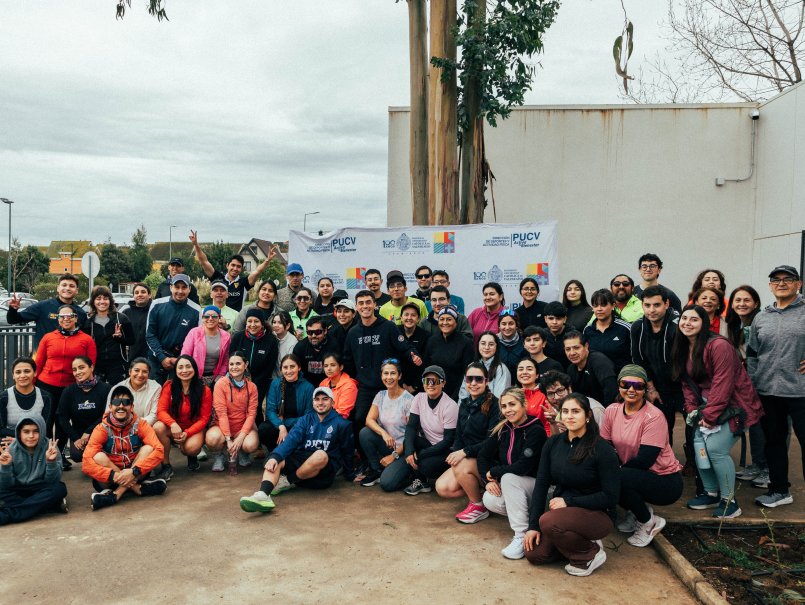 Con alta convocatoria se efectuó primer Social Run PUCV en Curauma