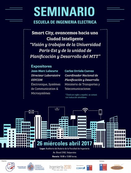 Seminario Smart City, avancemos hacia una Ciudad Inteligente