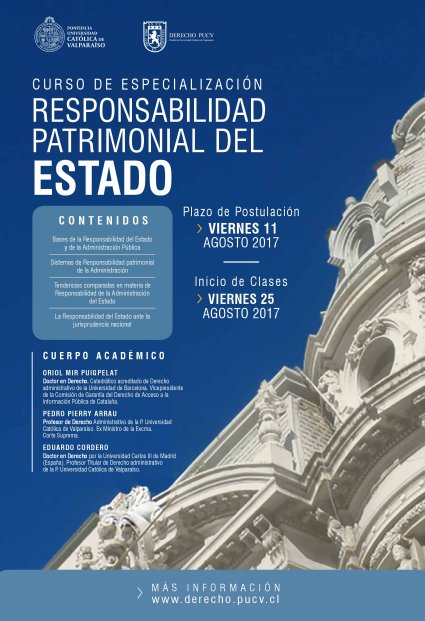 Ceremonia de Entrega de Certificados Cursos de Especialización "Responsabilidad Patrimonial del Estado" y "Derecho Administrativo Sancionador"