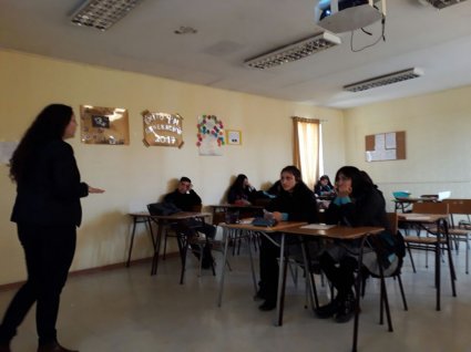 Se realiza charla sobre cupo PACE en Escuela Manuel Montt