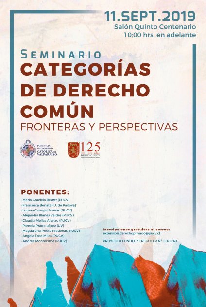 Seminario "Categorías de Derecho Común: Fronteras y Perspectivas"