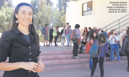 Expositora invitada por Agronomía PUCV es entrevistada por Diario El Observador de Quillota