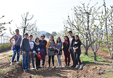 Alumnos del proyecto Explora realizan pasantía en la Escuela de Agronomía