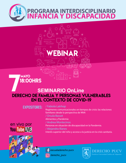 Seminario Online: Derecho de Familia y Personas Vulnerables en el contexto de COVID-19