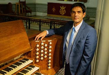 Christian Sundt ofrecerá concierto de órgano en el Día del Patrimonio
