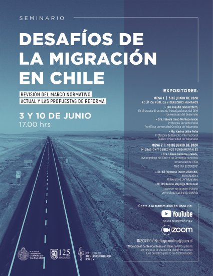 Seminario Desafíos de la migración en Chile: Revisión del marco normativo actual y las propuestas de reforma