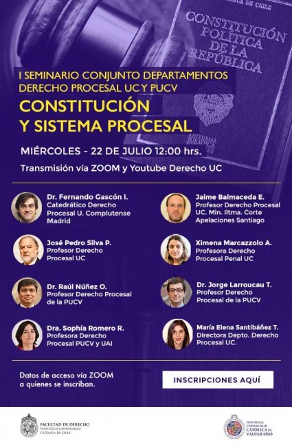 Seminario "Constitución y Sistema Procesal"