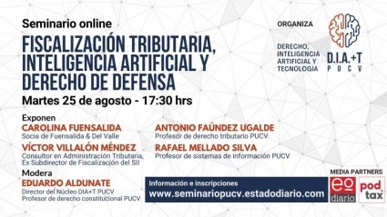 Seminario "Fiscalización tributaria, inteligencia artificial y derecho de defensa"