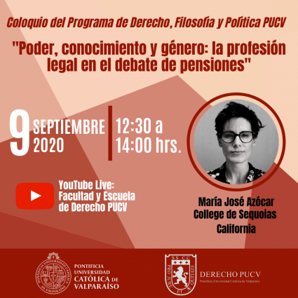 Coloquio "Poder, conocimiento y género: la profesión legal en el debate de pensiones"