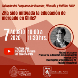 Coloquio "¿Ha sido mitigada la educación de mercado en Chile?"