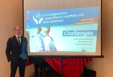 Profesor Rodrigo Momberg participa en 18° World Consumer Law Conference de la International Association of Consumer Law