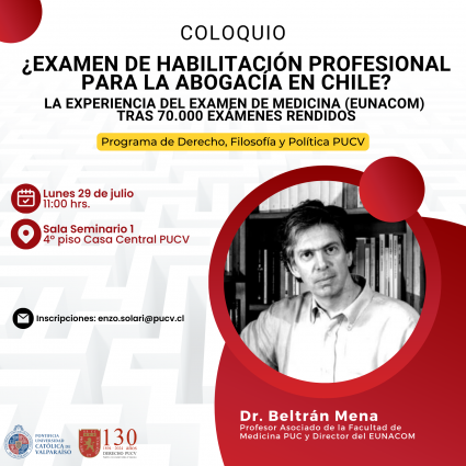 Coloquio "¿Examen de habilitación profesional para la abogacía en Chile?"