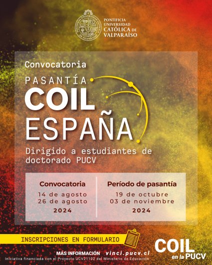 Convocatoria Innovación PUCV: Pasantía COIL 2024 en España