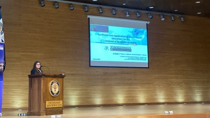 La Dra. Lisa Muñoz y Bárbara Pastén representan al Instituto de Química en la International Conference on Materials Science 2024