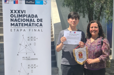 Cristóbal Escobar Mella: Estudiante BETA PUCV es Oro Regional en Matemáticas