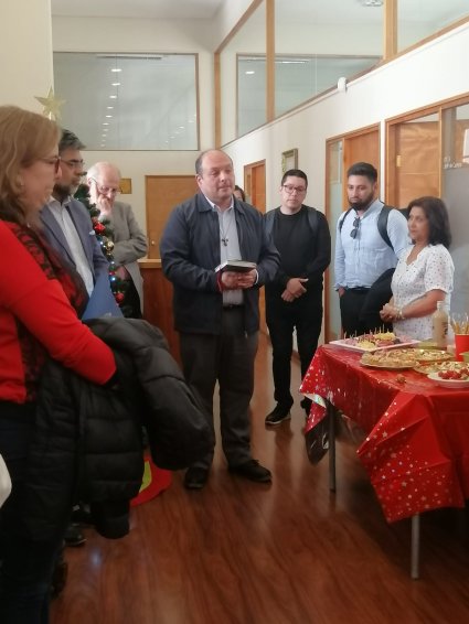 Celebración de Navidad en la Facultad de Teología 2024