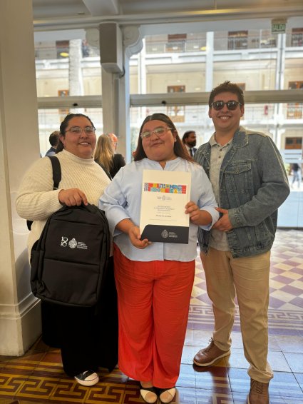 Alumna Micaela Reinares Rojas ingresa al Cuadro de Honor de la PUCV