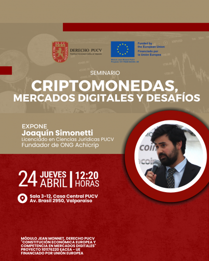 Seminario “Criptomonedas, mercados digitales y desafíos”