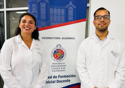 Futuros docentes participaron en las ceremonias de investidura de pedagogía en religión de la PUCV