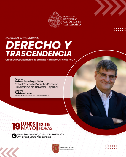 Seminario internacional “Derecho y Trascendencia"