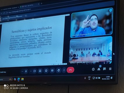 Clase online de Juan Pablo Espinosa (PUC) en Teología PUCV: “Experimentar el lenguaje”