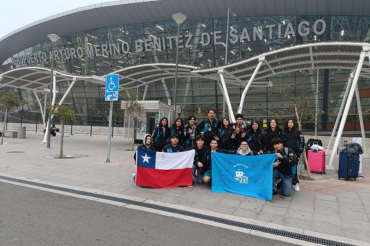 Desde BETA PUCV al mundo: estudiante representa a Chile en torneo internacional de robótica en California