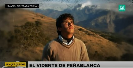 Profesor Guillermo Calderón participó en reportaje de Meganoticias sobre el vidente de Peñablanca