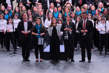 Universidad conmemoró Día Nacional del Canto Coral con un encuentro intergeneracional