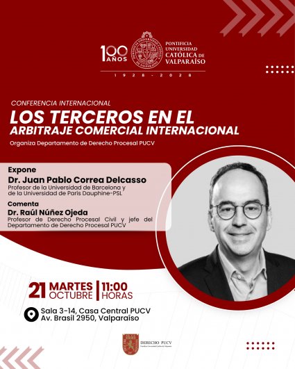 Conferencia internacional “Los terceros en el arbitraje comercial internacional”
