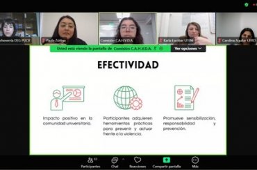 PUCV expuso experiencia formativa en género y masculinidades en encuentro nacional del CRUCH