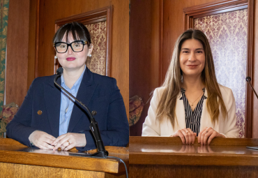 Sascha´s Jury y Camila Quijano son las nuevas doctoras en Derecho PUCV