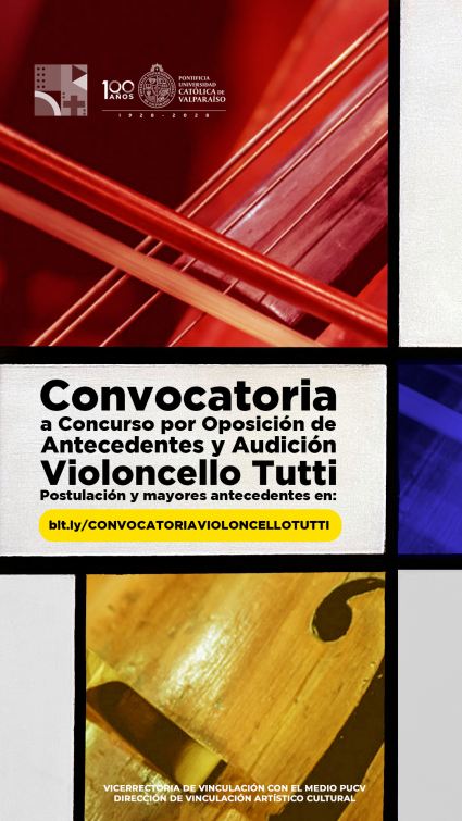 Concurso por Oposición de Antecedentes y Audición: Violoncello Tutti