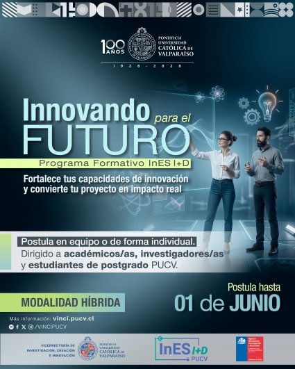 Convocatoria abierta para participar del Programa Formativo InES I+D: Innovando para el futuro.
