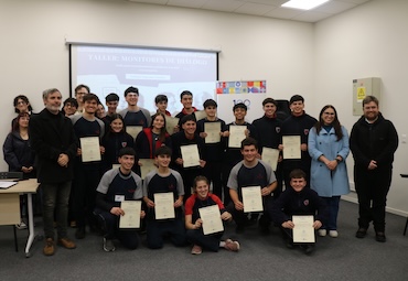 Estudiantes de enseñanza media participaron en jornada de formación como monitores de diálogo filosófico en la PUCV