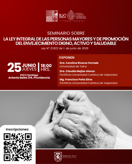 Seminario sobre la Ley Integral de las Personas Mayores y de Promoción del Envejecimiento Digno, Activo y Saludable