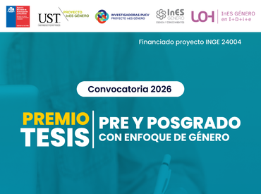 Red InES Género lanza segunda convocatoria al Premio Tesis con Enfoque de Género 202